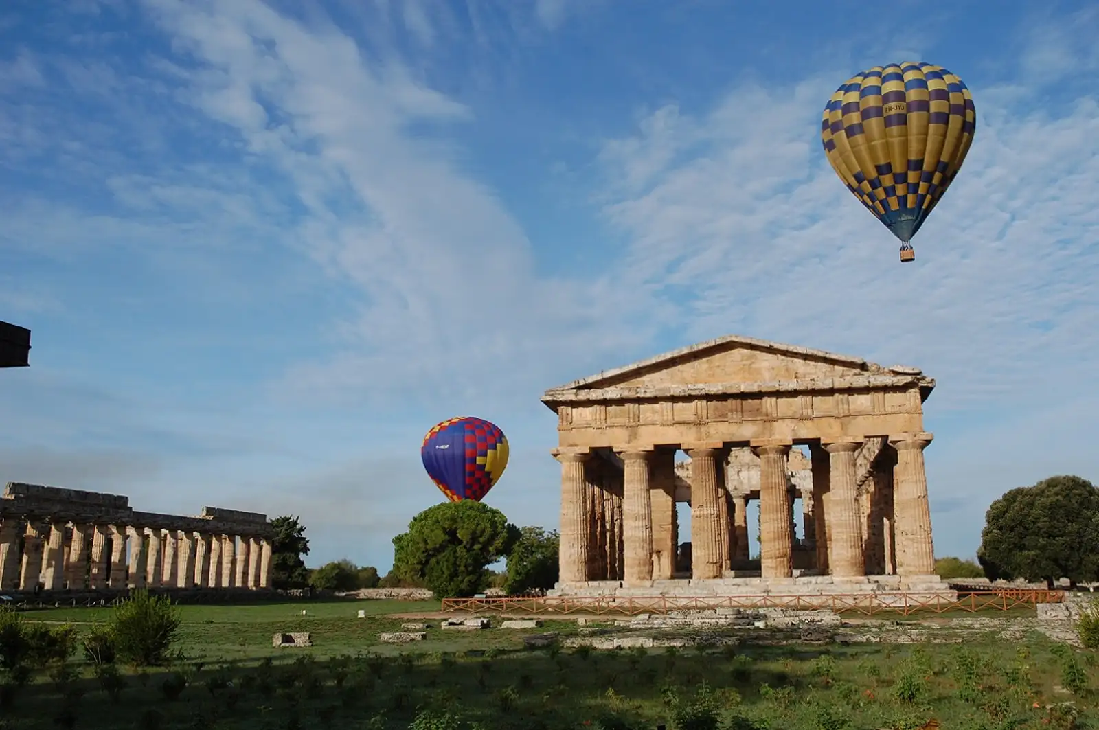 Mongolfiera Paestum